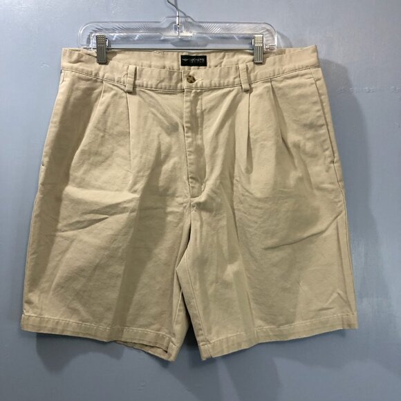 Dockers Recode Khaki Pleat Front Shorts - Picture 1 of 5